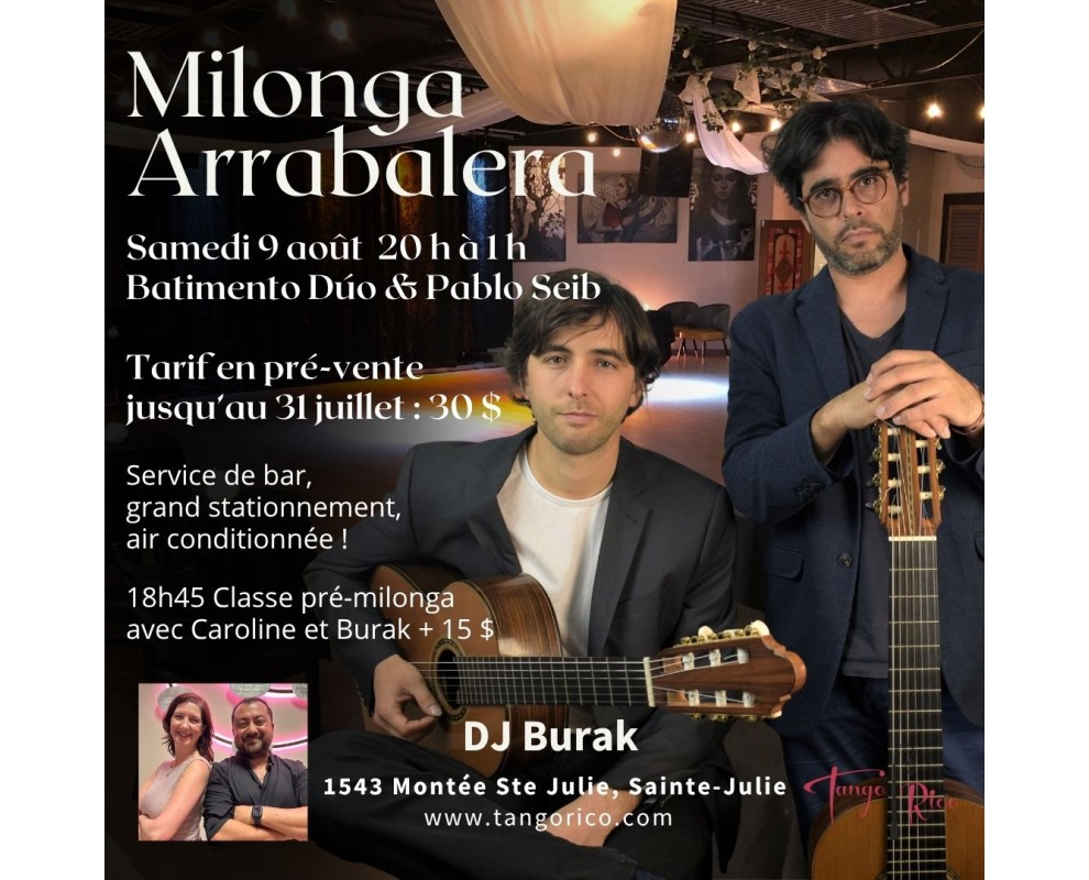 Milonga Arrabalera Batimento Dúo